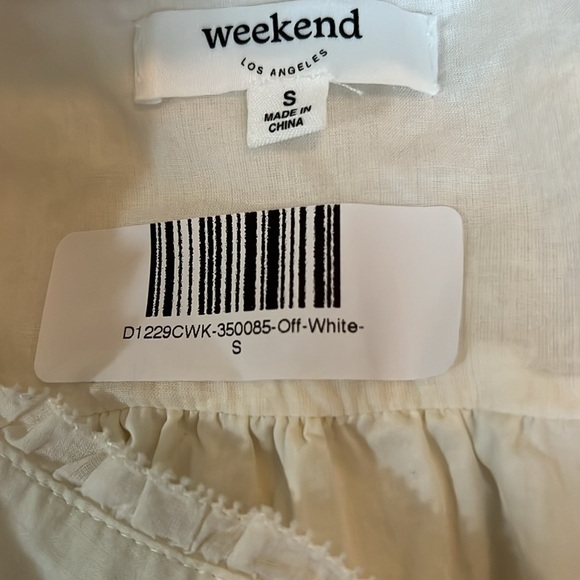 NWT Weekend Los Angeles 100% Cotton Lined Cottagecore Mini - Picture 6 of 6